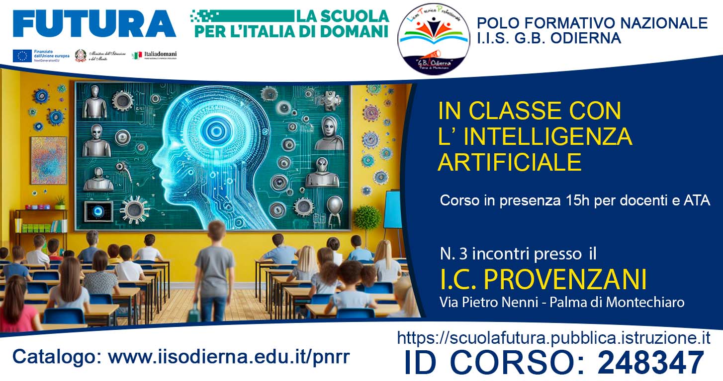 Intelligenza Artificiale in Classe